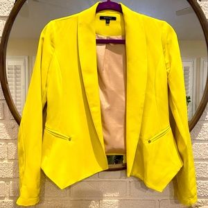 Neon Yellow Blazer